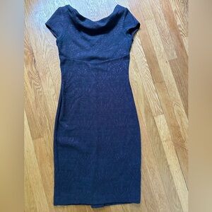 Elegant Purple Midi Dress